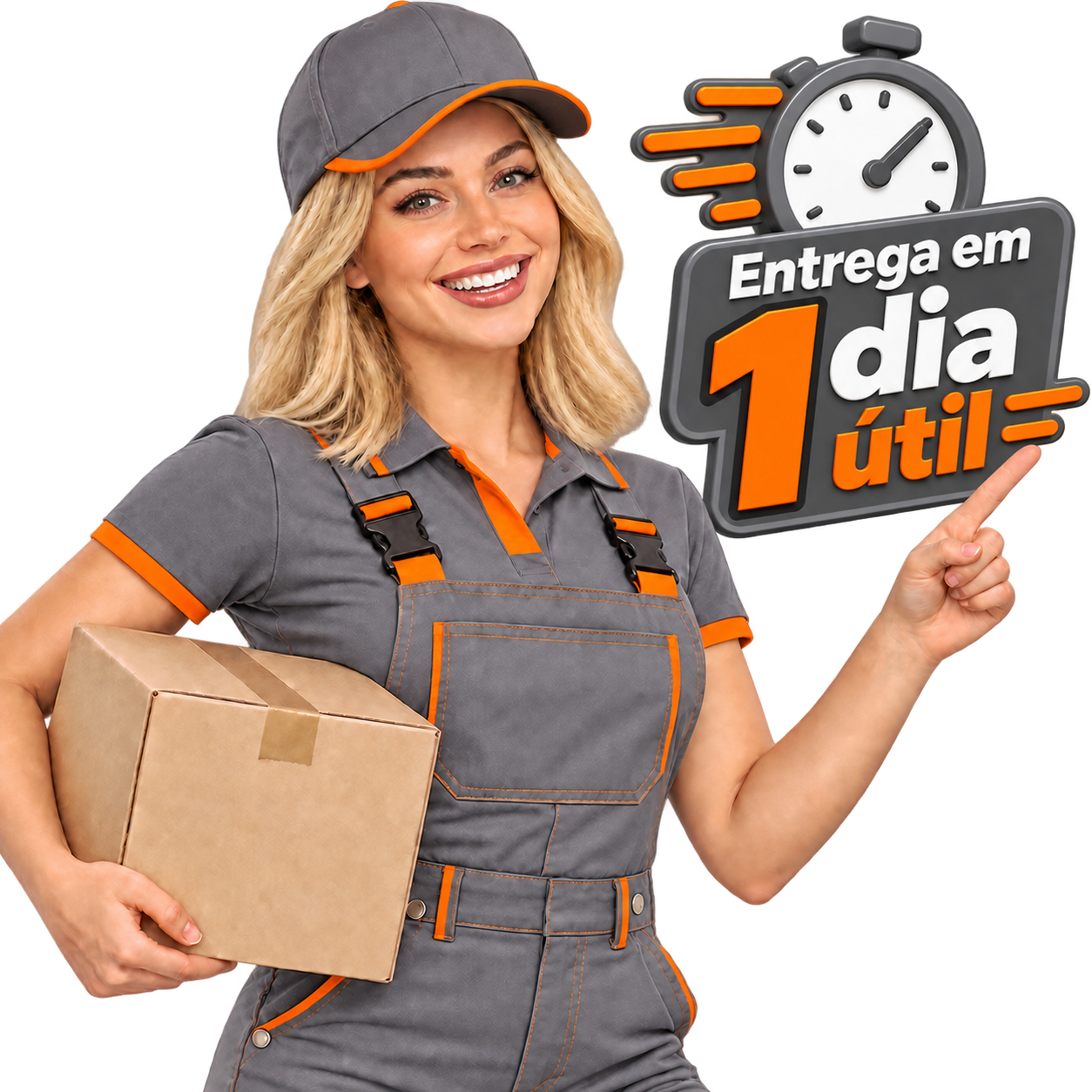 Entrega rápida de produtos em EPS
